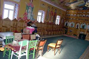 Die russische Kirche von innen