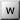 U+0077 Latin Small Letter W