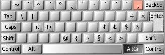 Tastaturbelegung: AltGr oder Strg+Alt